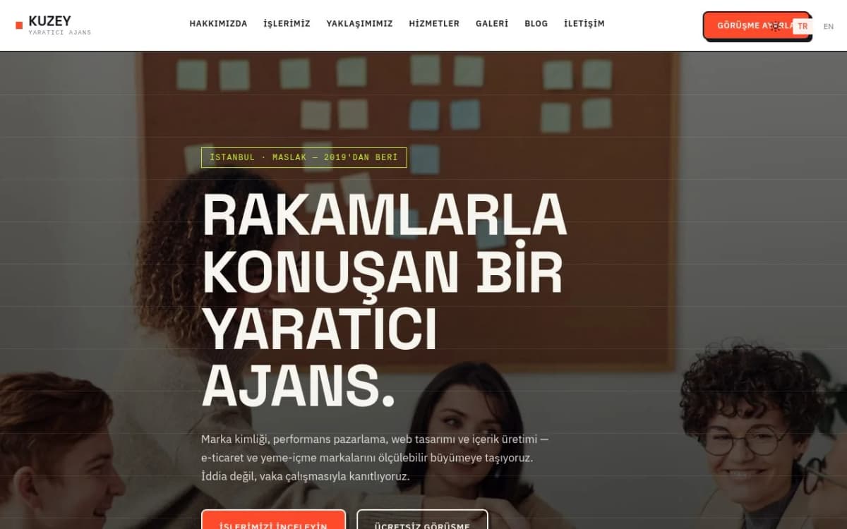 Kuzey Ajans — Ajans sitesi (Oreras üretimi)